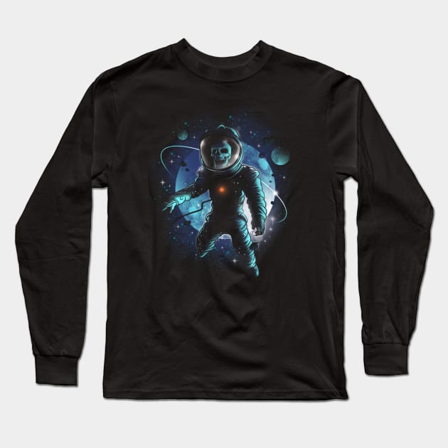 Forgotten in Space Long Sleeve T-Shirt by Vincent Trinidad Art